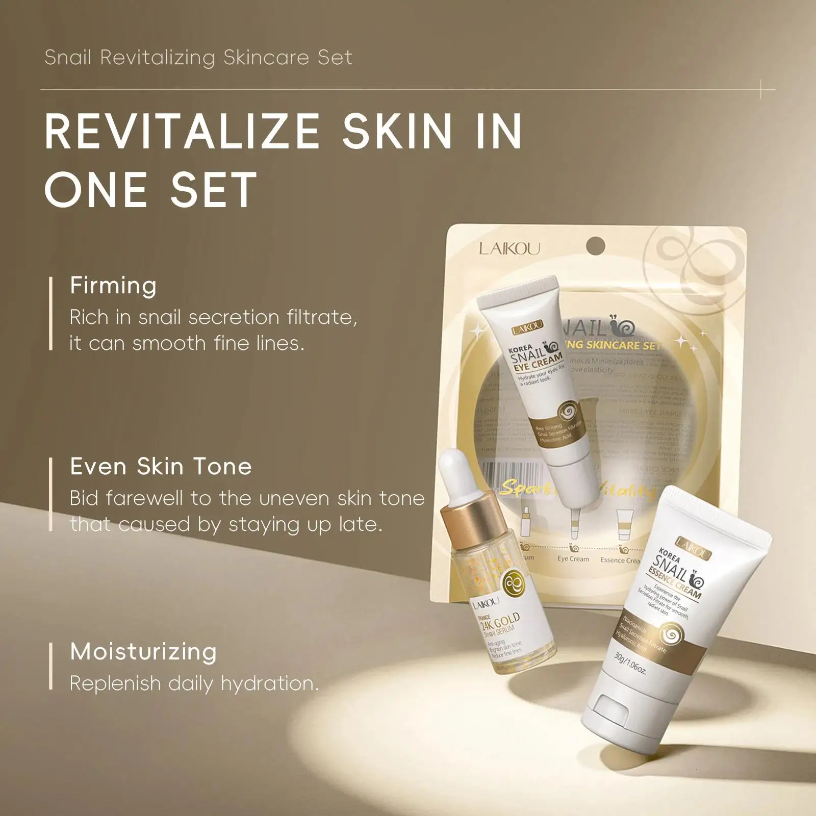 24K Gold Snail Repair Serum Ey - Luxury Natural Skincare 리뷰 및 가격