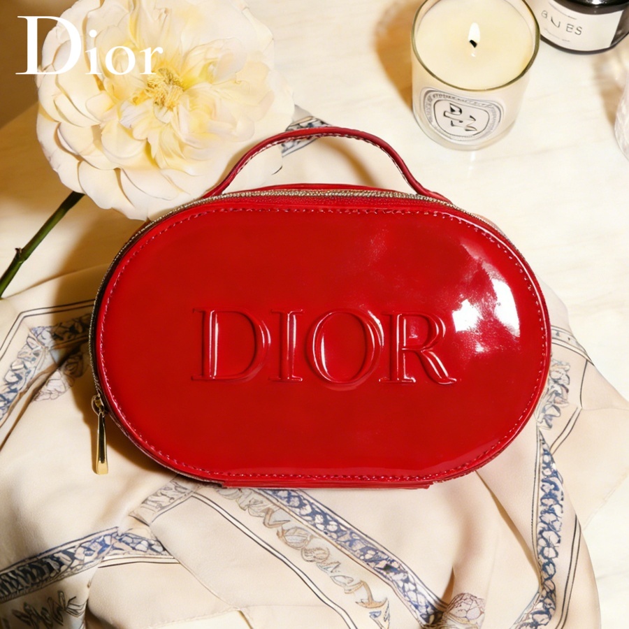 Dior’s Bag Red Cosmetic Bag Lu - Luxury Skincare Samples 리뷰 및 가격