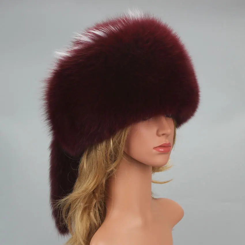 Real Fur Bomber Trapper Hat La - Luxury Natural Skincare 리뷰 및 가격