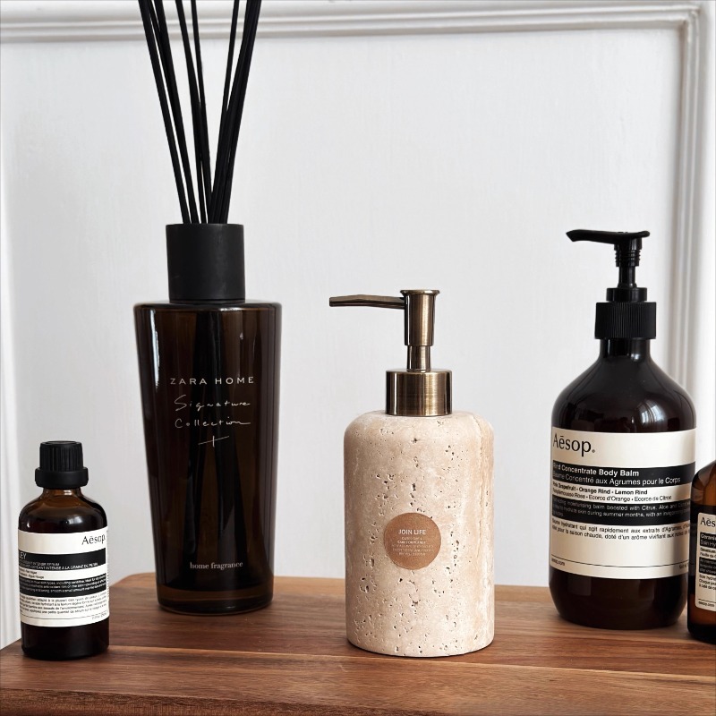 Natural Stone Lotion Dispenser - Luxury Natural Skincare 리뷰 및 가격