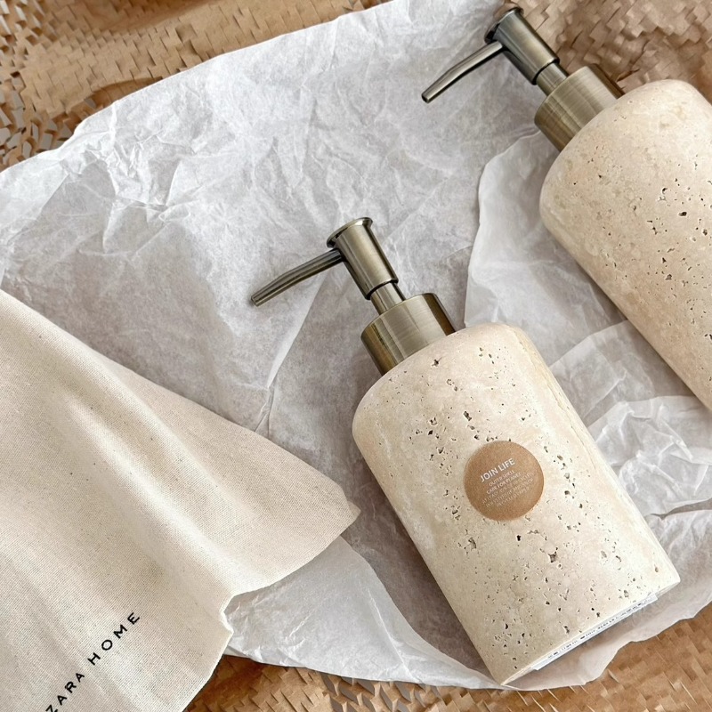 Natural Stone Lotion Dispenser - Luxury Natural Skincare 리뷰 및 가격