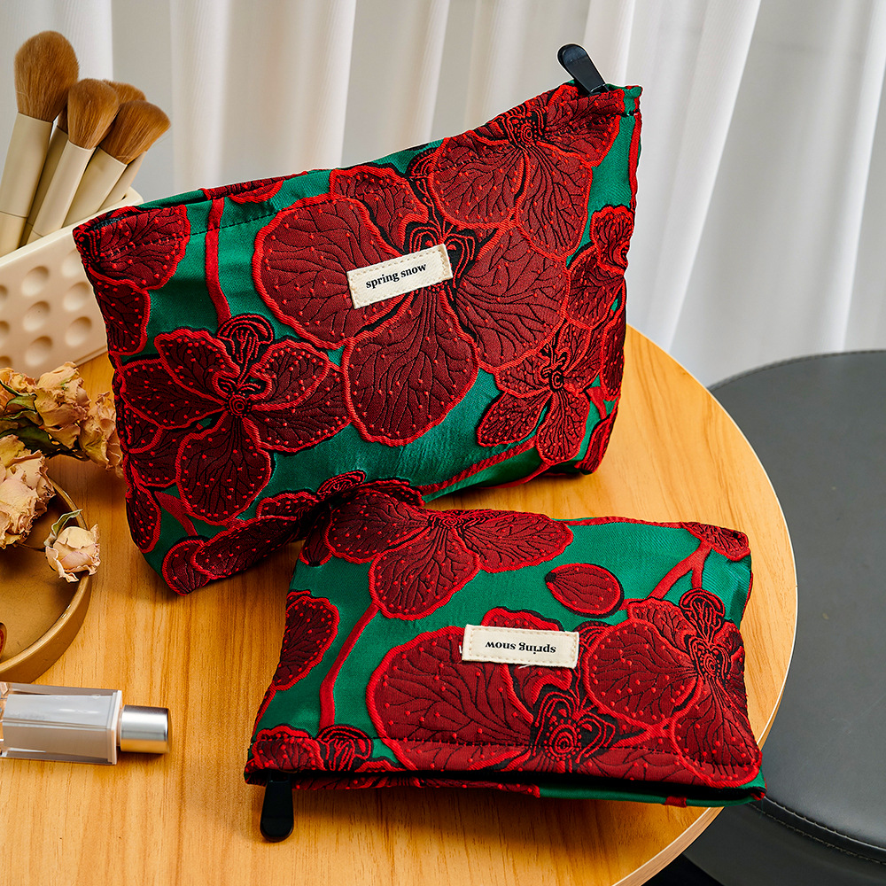 Red Flower Fashion Canvas Wome - Luxury Skincare Samples 리뷰 및 가격