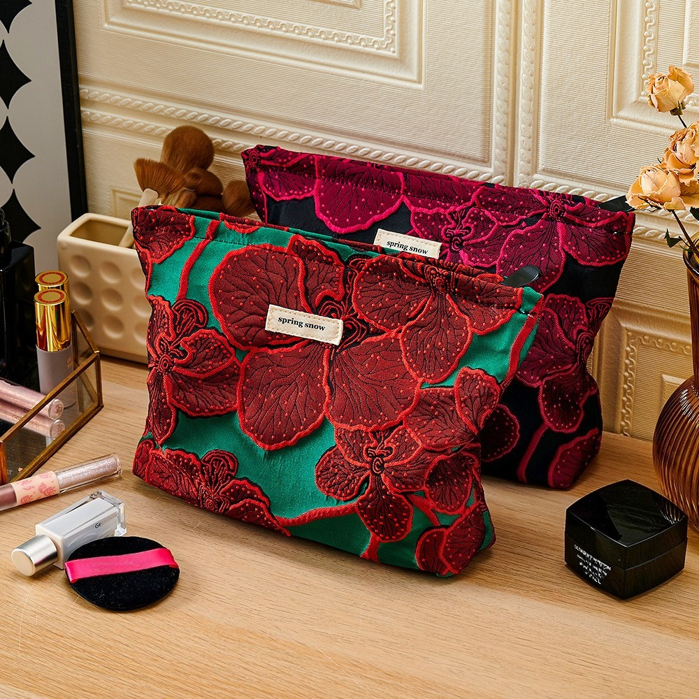 Red Flower Fashion Canvas Wome - Luxury Skincare Samples 리뷰 및 가격