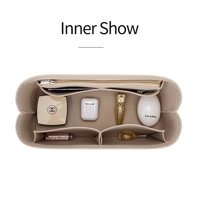 Felt Insert Bag Cosmetic Organ - Luxury Skincare Samples 리뷰 및 가격