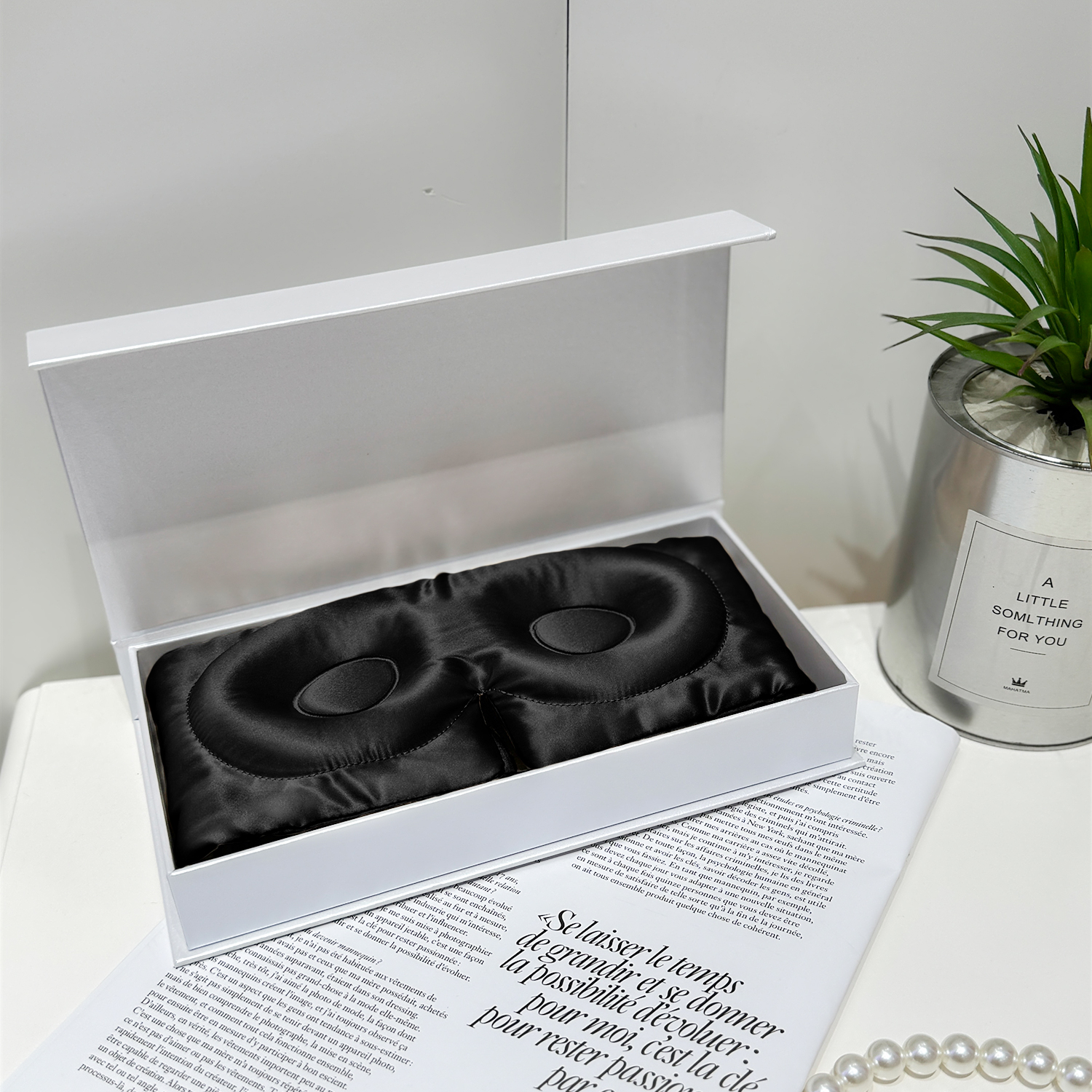100% Natural Silk Sleep Mask F - Luxury Natural Skincare 리뷰 및 가격