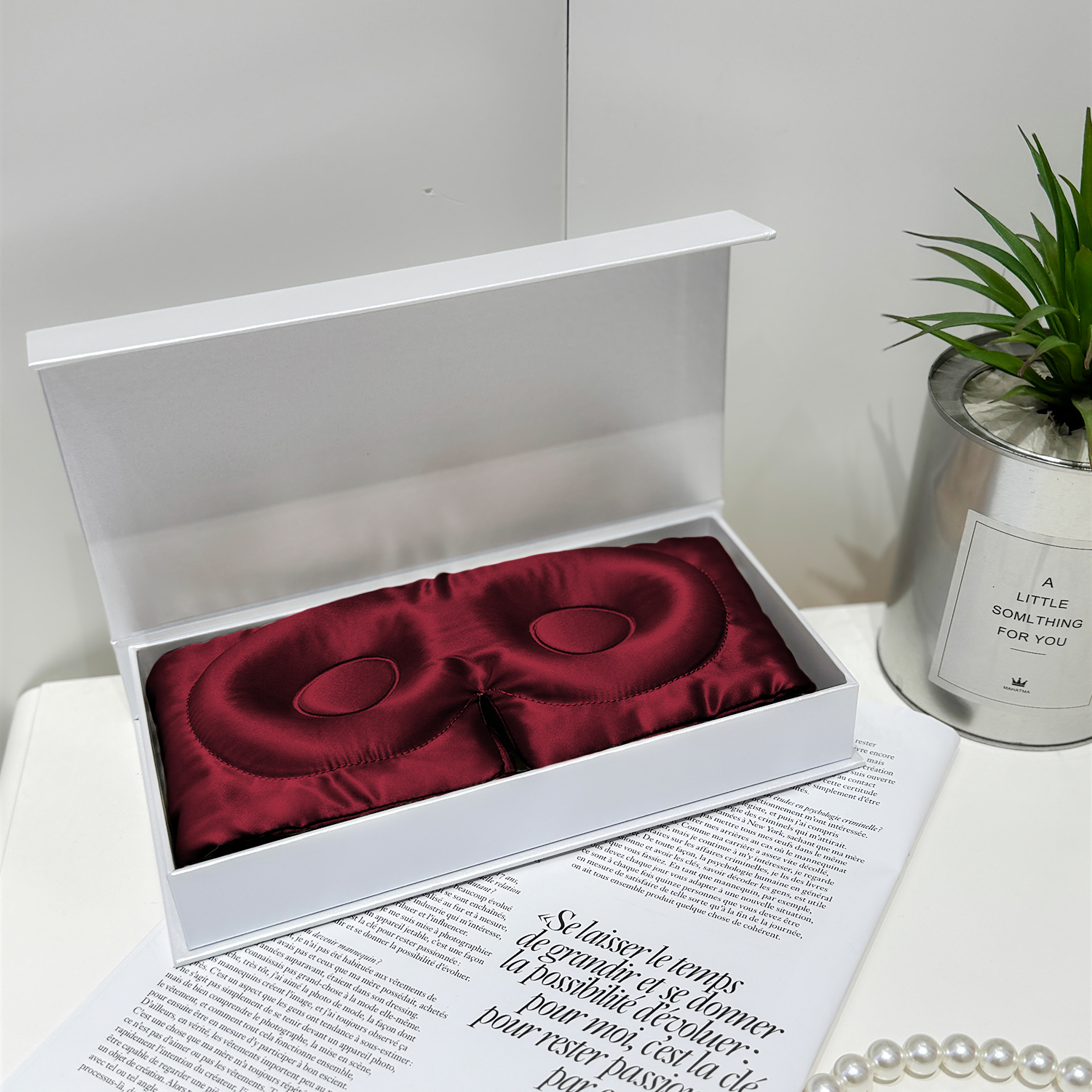 100% Natural Silk Sleep Mask F - Luxury Natural Skincare 리뷰 및 가격
