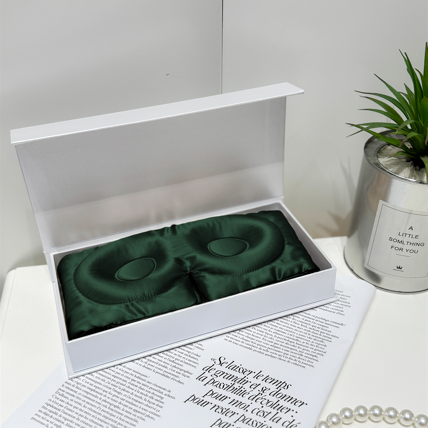 100% Natural Silk Sleep Mask F - Luxury Natural Skincare 리뷰 및 가격